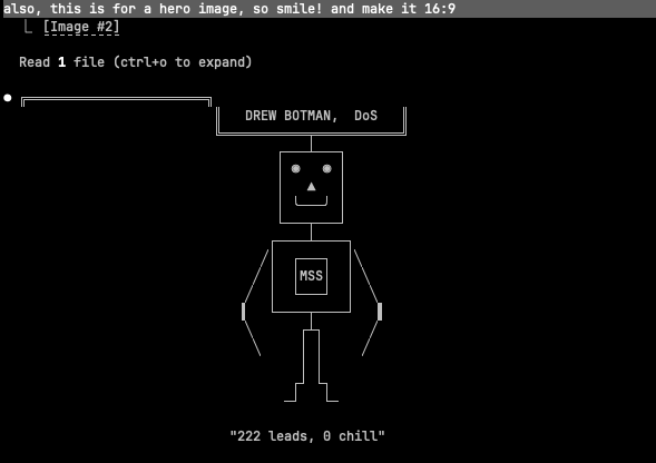 Meet Drew: Our Very Own Sales Bot